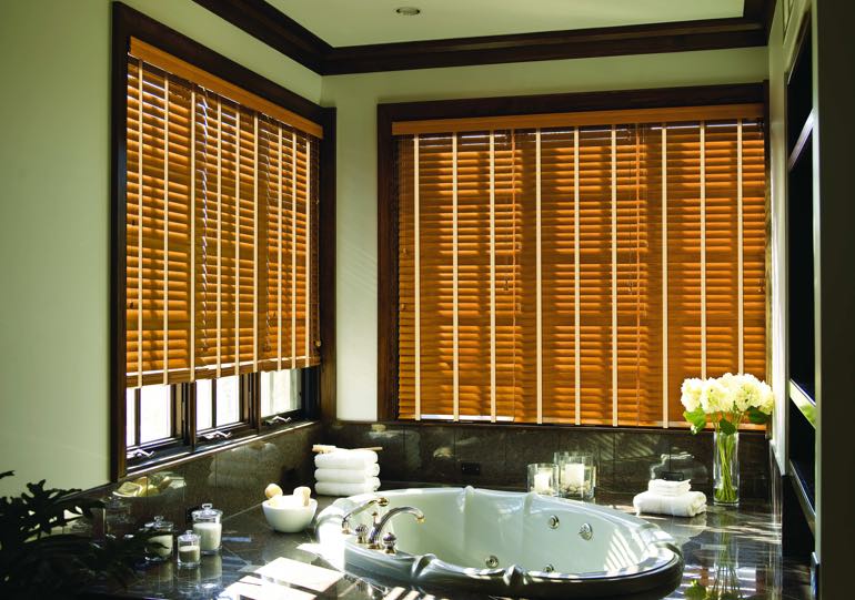 Clearwater bathroom blinds